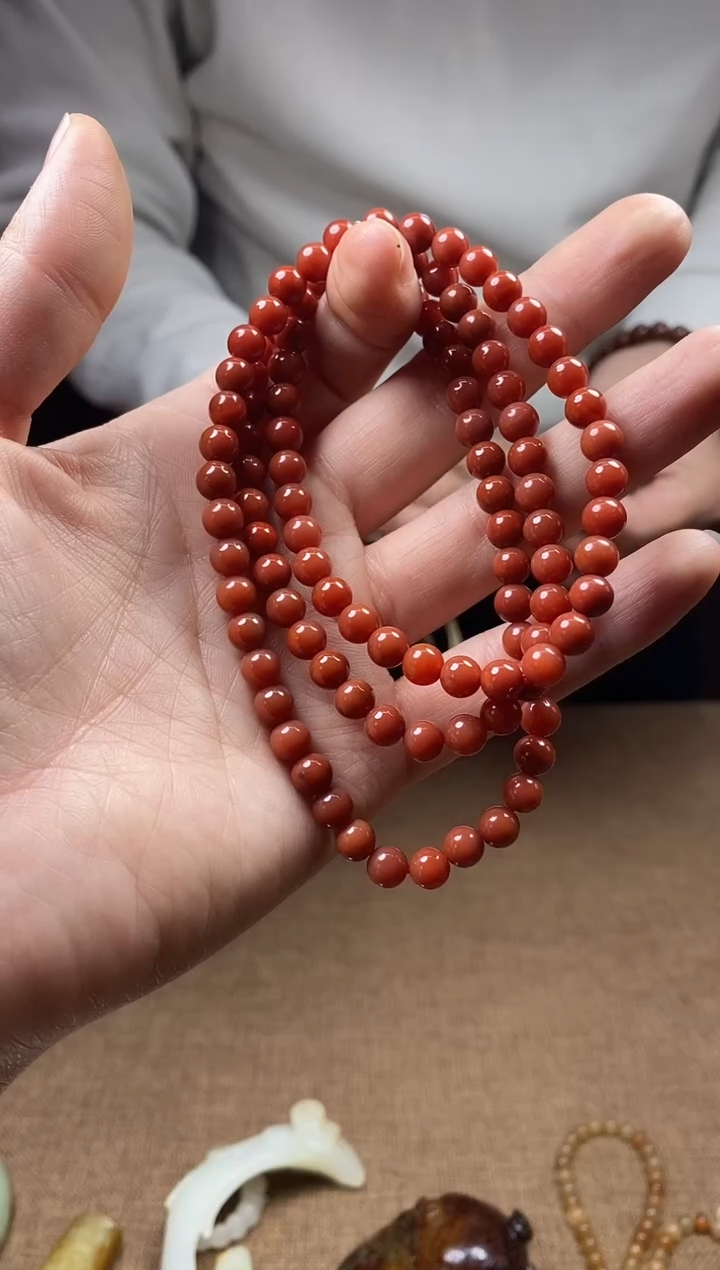 【闪购商品】和田玉颈饰未镶嵌6mm