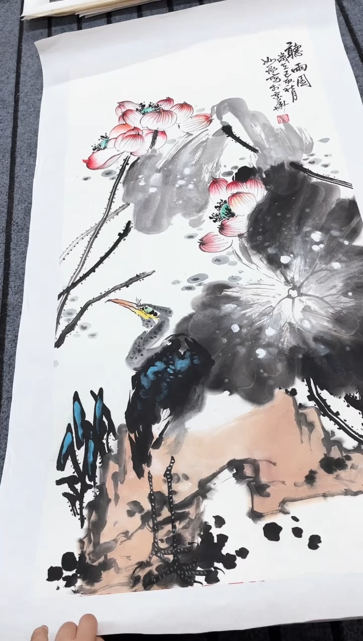 精品国画花鸟作品