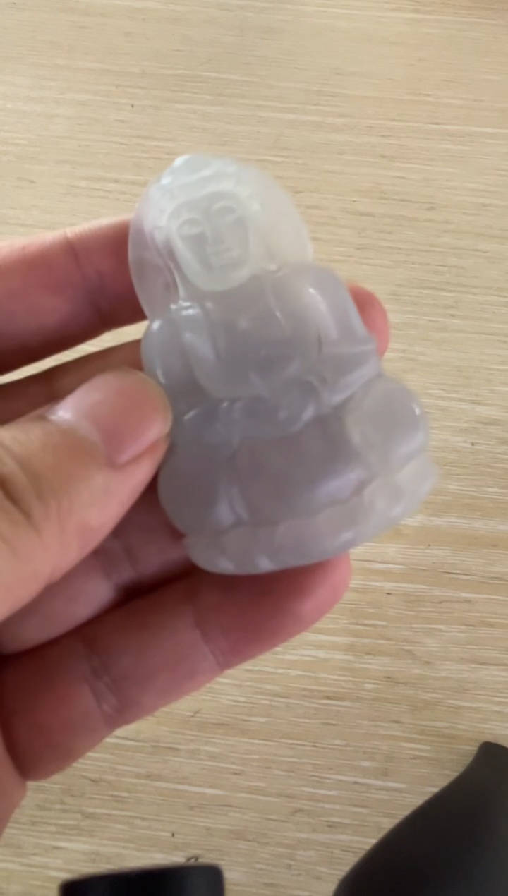 未镶嵌定制翡翠观音