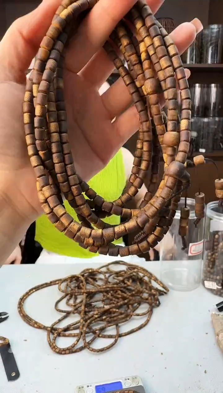 手串沉香0511老乌身沉浮桶珠多圈多样性发一