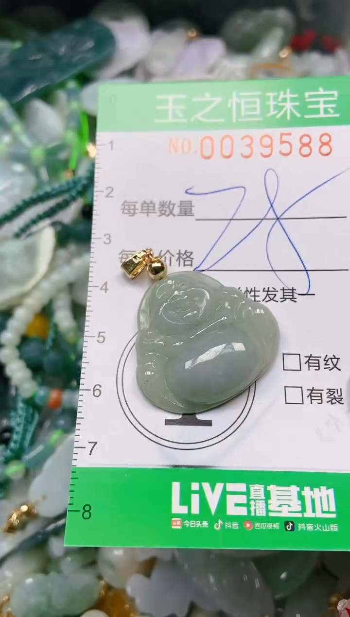 【闪购商品】翡翠颈饰未镶嵌闪购0039588