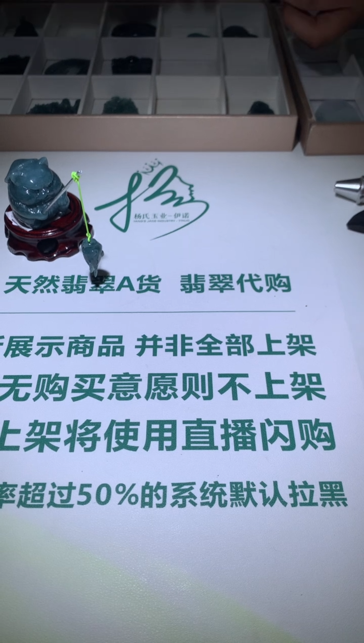 【闪购商品】定制翡翠未镶嵌毛货-不退不换