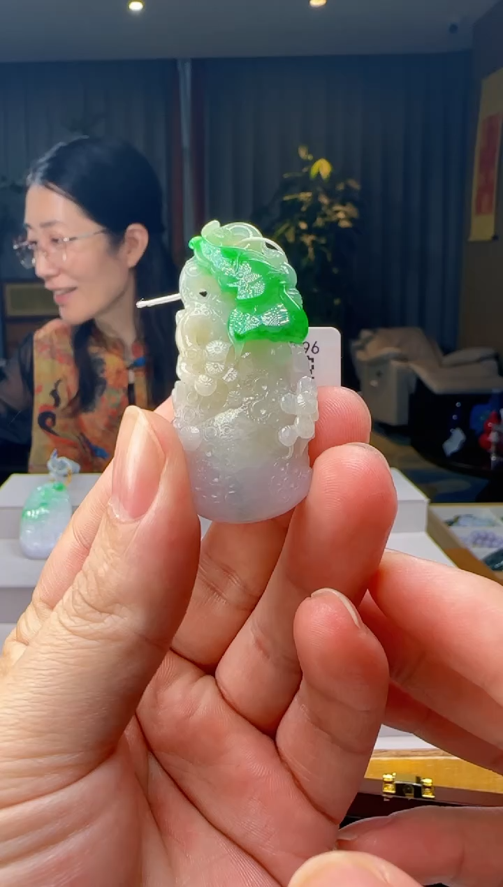 颈饰未镶嵌翡翠东**虎YJ@@