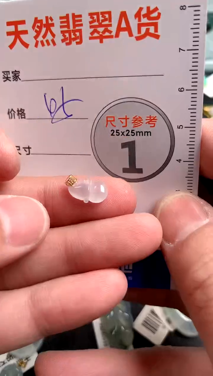 【闪购商品】翡翠颈饰18K金镶嵌13003041