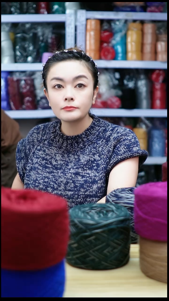 羊毛欢姐手编线D046