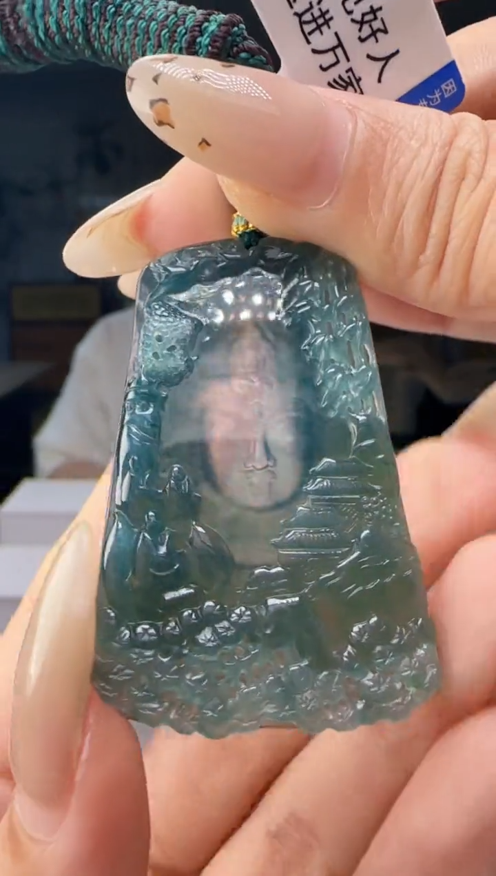 颈饰未镶嵌翡翠多样性发其一MM@@960Q3J19789