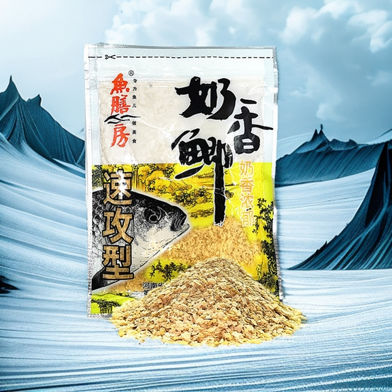 鱼膳房 奶香鲫鱼饵料野钓黑坑专用可搓可拉单开水库钓饵