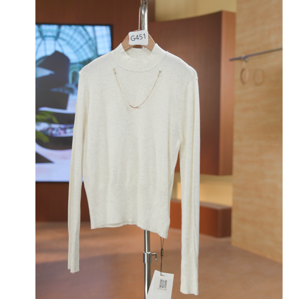 G451秋冬针织毛衣百搭气质时尚女装1.3