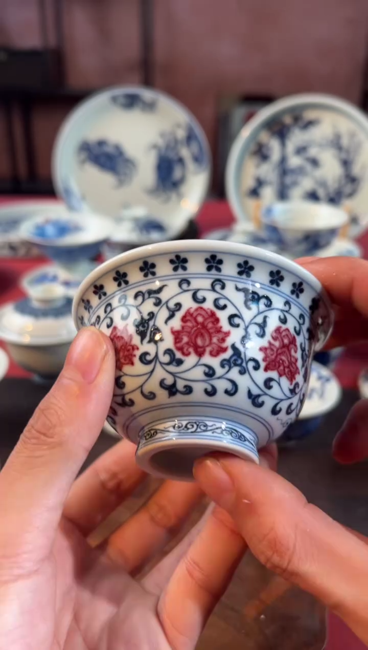 摆件陶天禄言瓷手工手绘茶器5582