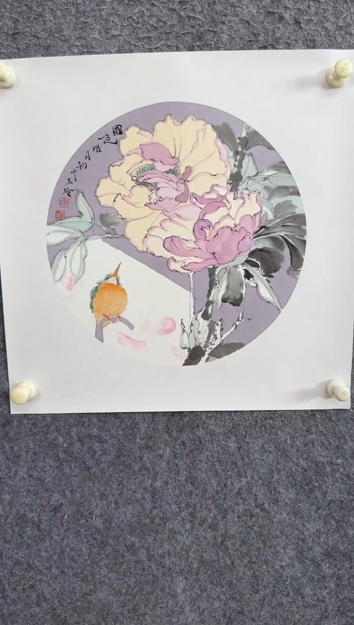 【闪购商品】国画ST-HYL老师花鸟作品