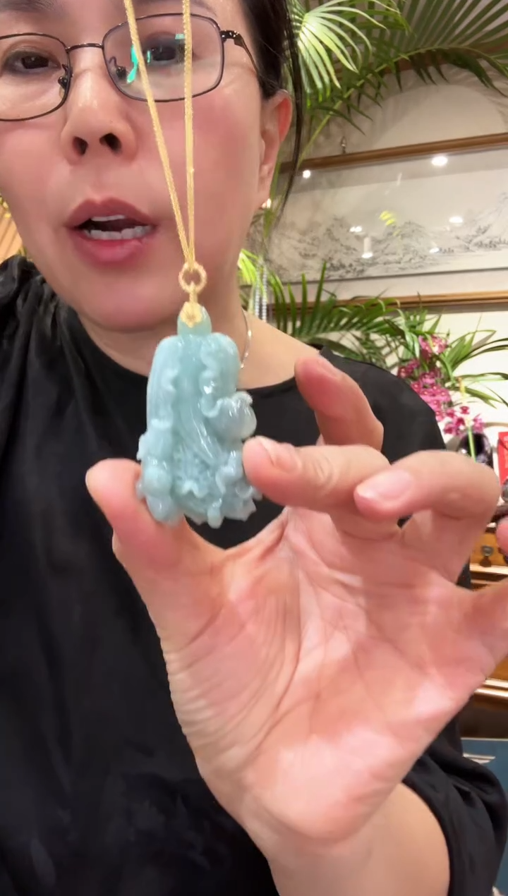 【闪购商品】翡翠颈饰未镶嵌国风