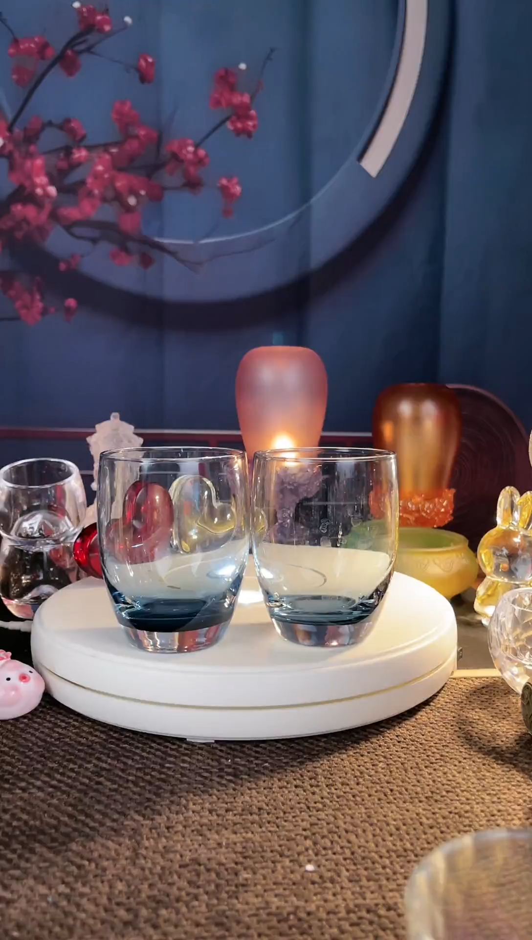 23水晶玻璃轻奢盖碗防烫耐热玻璃泡茶碗