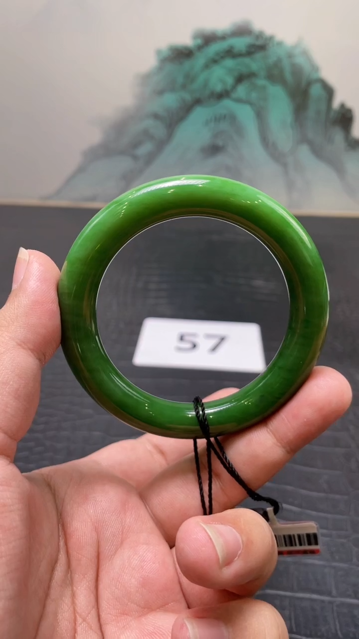 未镶嵌手镯和田玉（碧玉）用****957