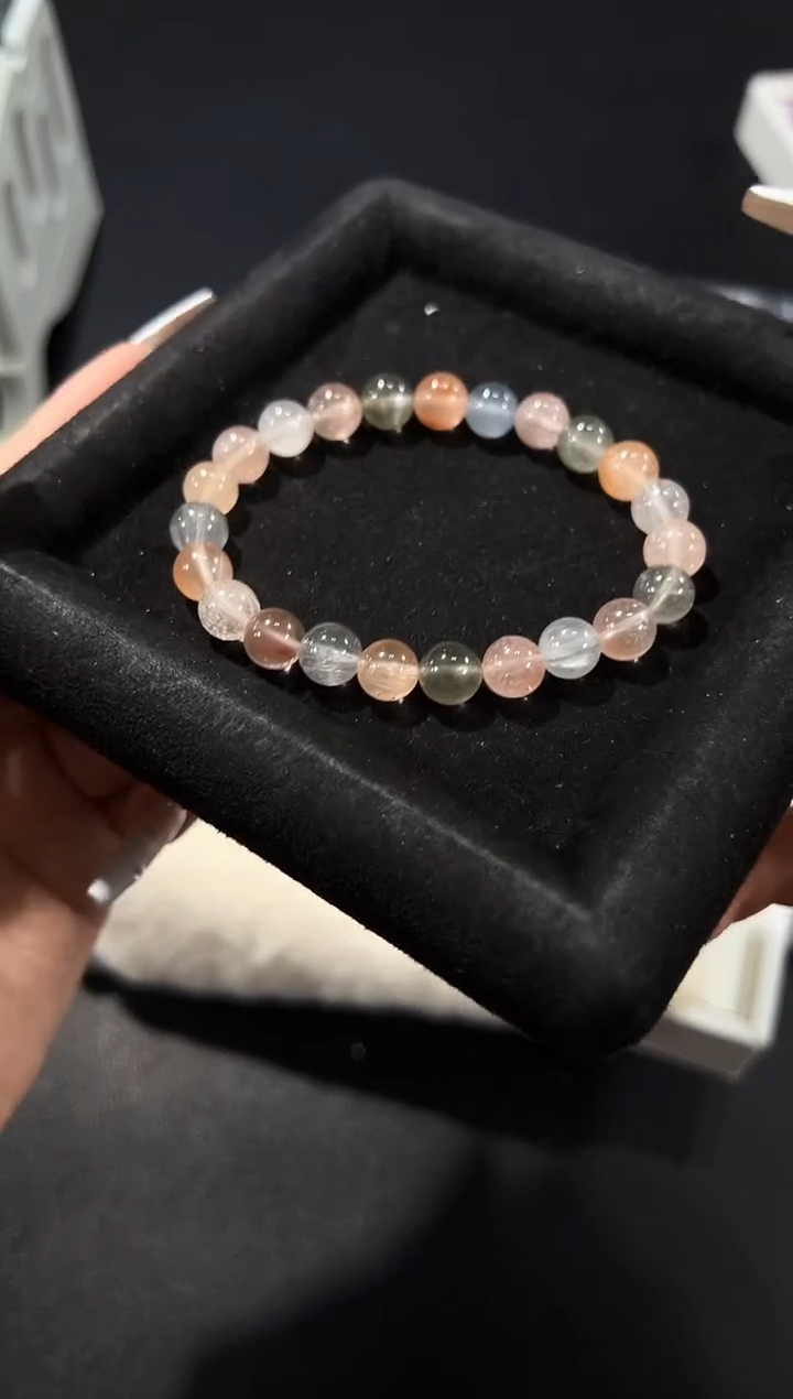 未镶嵌手串水晶77o多样性发其一【1条】默认微瑕