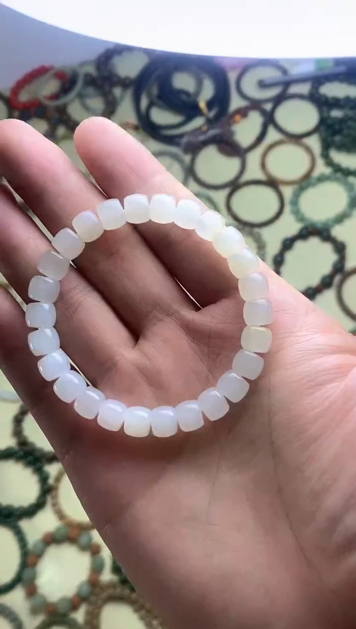 未镶嵌手链和田玉颜*多样性链接拍一发一