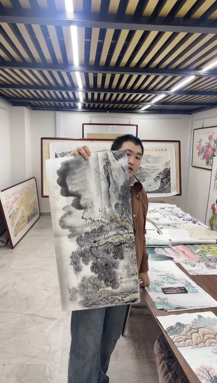 国画融易专属链接-水墨条幅