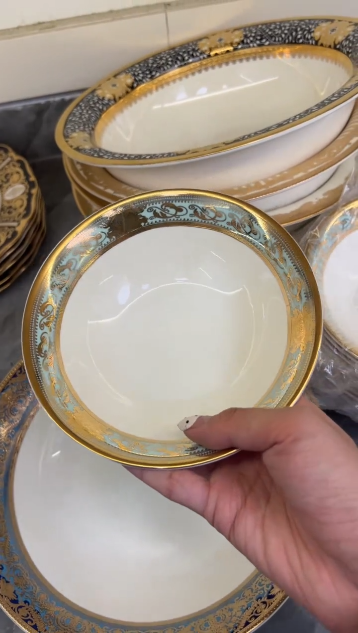 瓷片6寸水果碗2个一单尾单