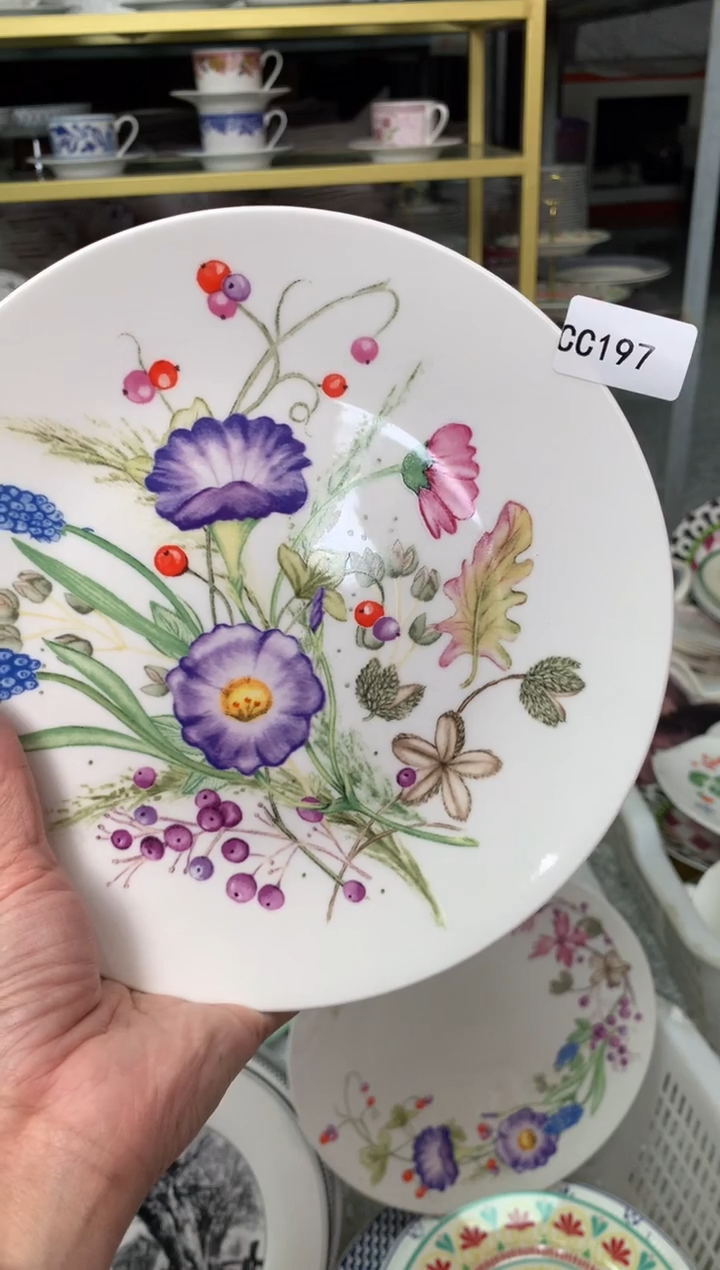 【闪购商品】瓷片陶瓷原单CC197餐具1个