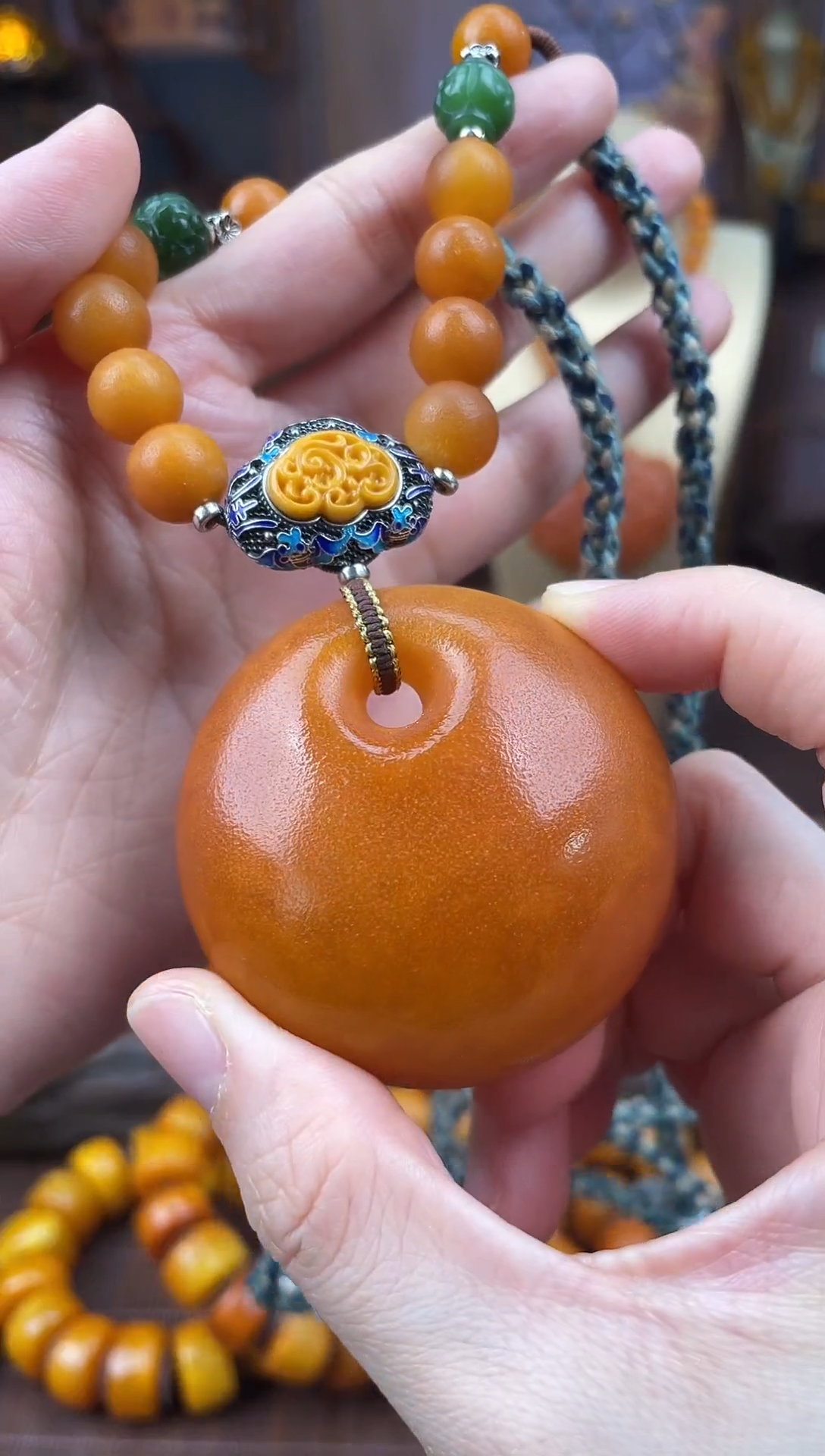 裸石琥珀未镶嵌多样性发货1，假一赔4