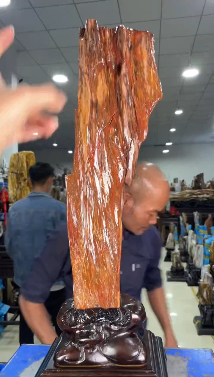 【闪购商品】硅化玉摆件未镶嵌123