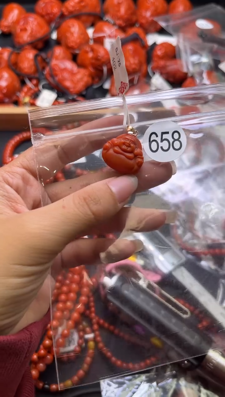 【闪购商品】南红玛瑙珠宝奇石银S925镶嵌658