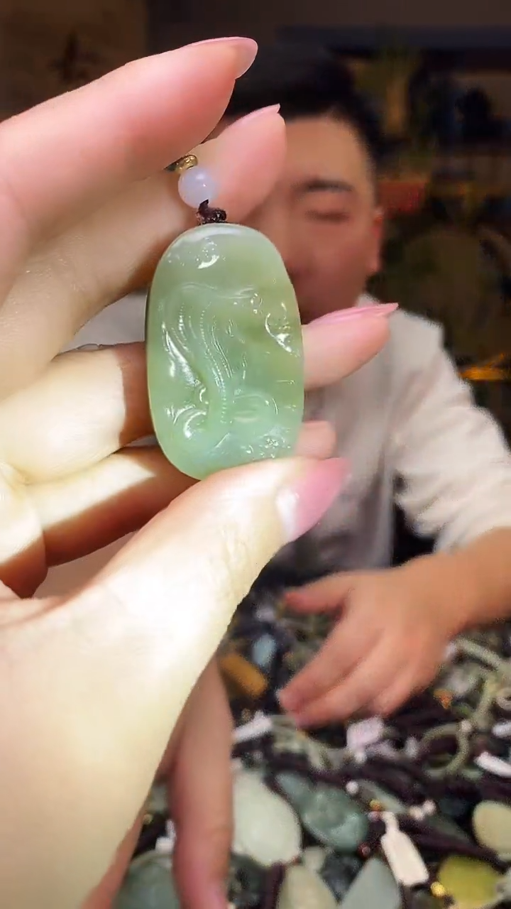 颈饰未镶嵌和田玉多样性发货，拍一发一