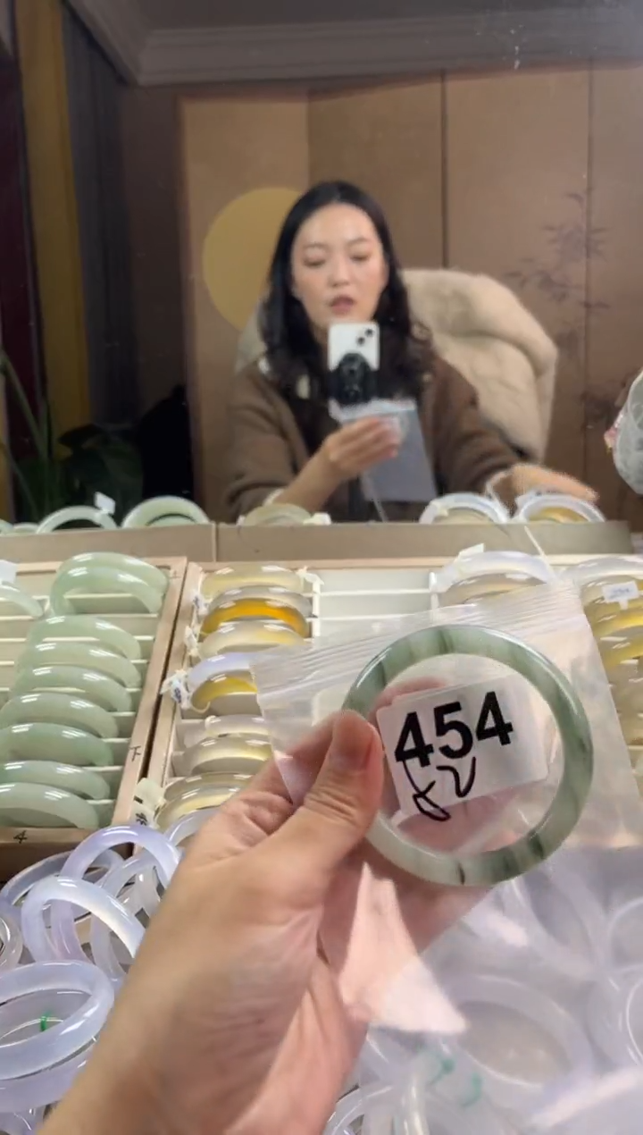 手镯玛瑙/玉髓未镶嵌454天山翠默认微抠