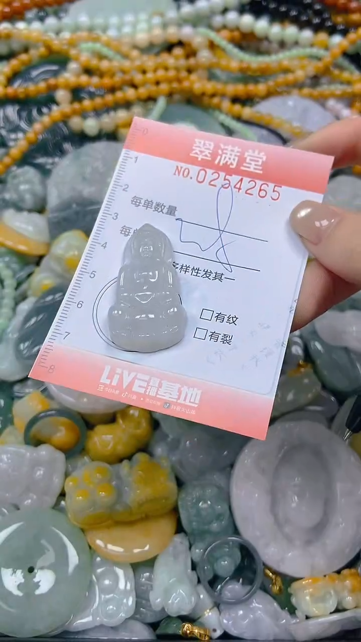 未镶嵌挂件翡翠闪购0254265