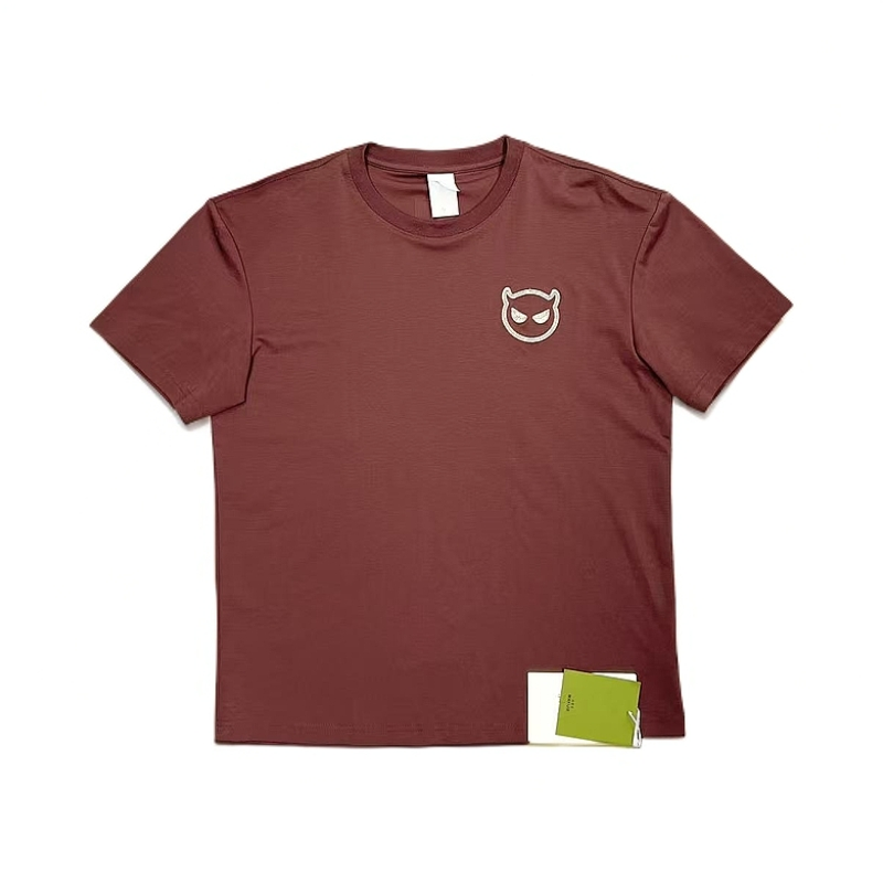 C04男士休闲夏季潮流修身印花圆领毕业季夏季潮流修身印花半袖