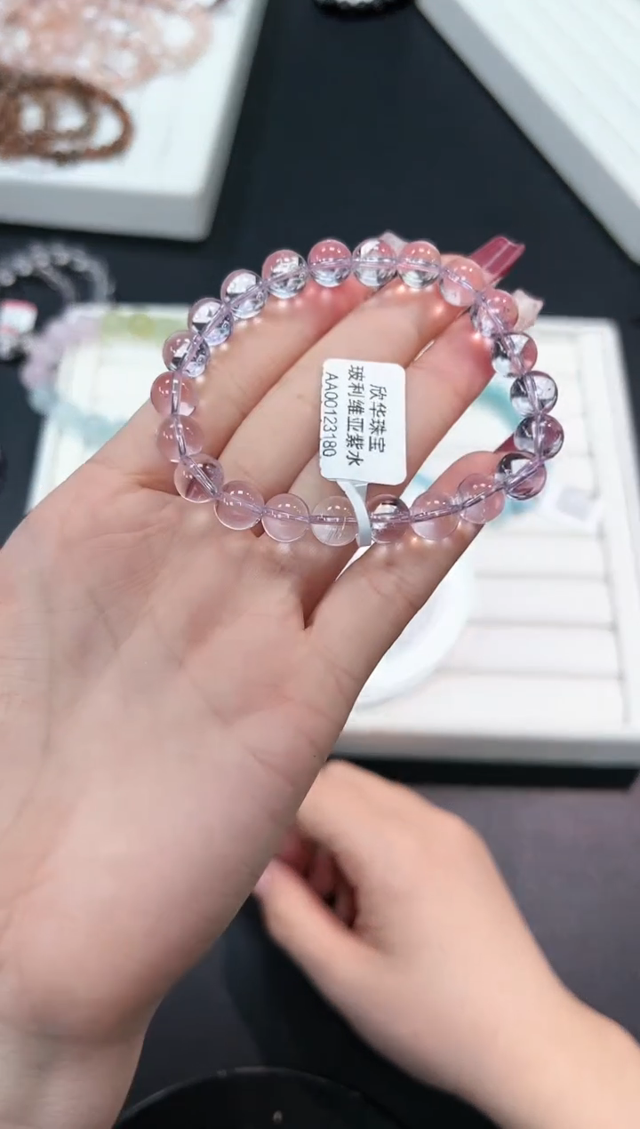 【闪购商品】水晶手串未镶嵌77g多样性发其一/1条默认微瑕