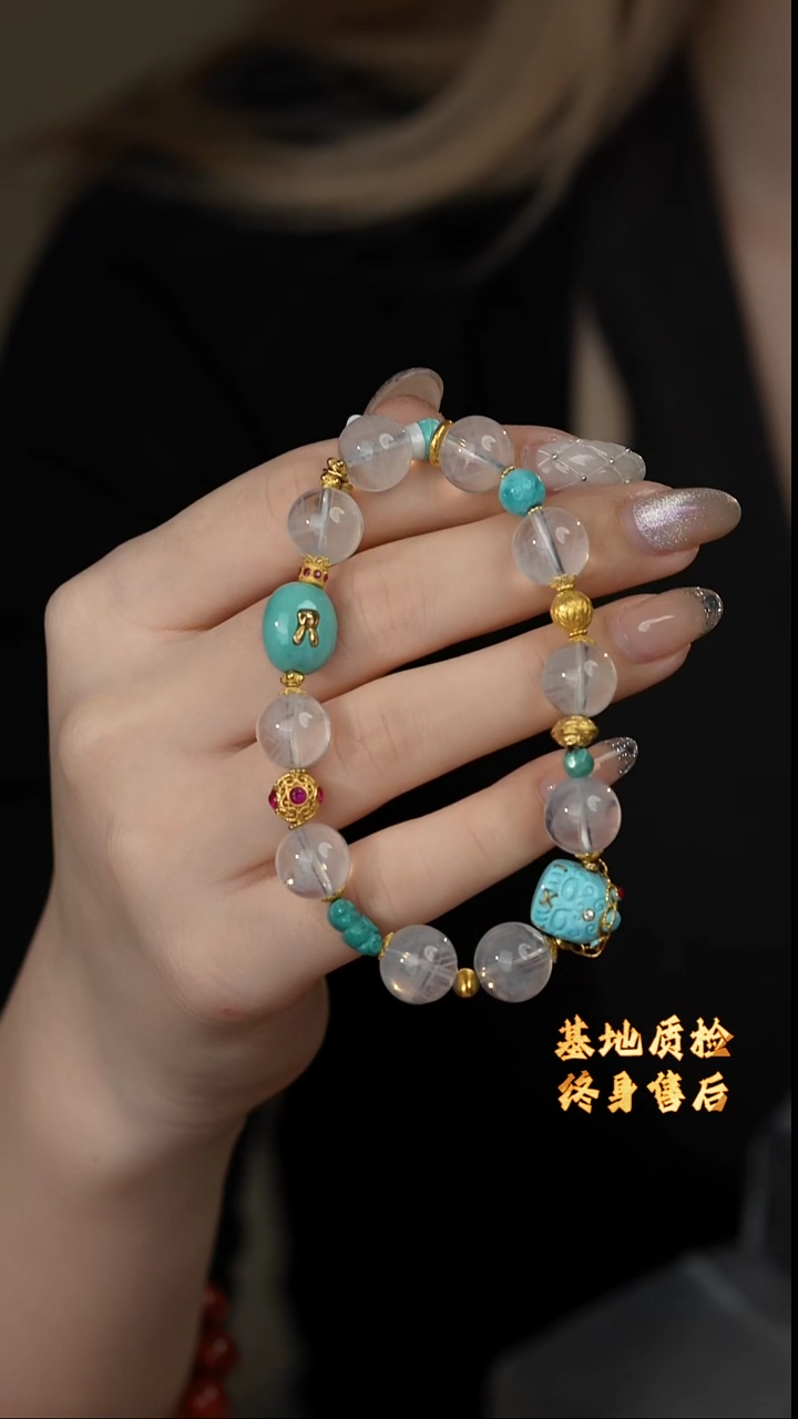 【闪购商品】水晶单圈18K金镶嵌M42（多样性发一件）