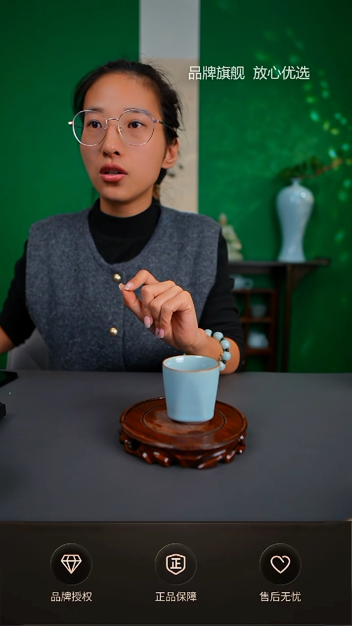 【闪购商品】铜口天圆地方主人杯不完美