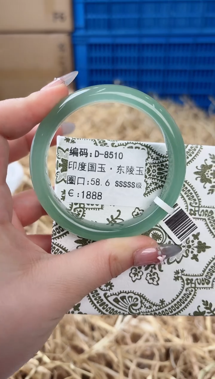 未镶嵌手镯石英质玉D-8510