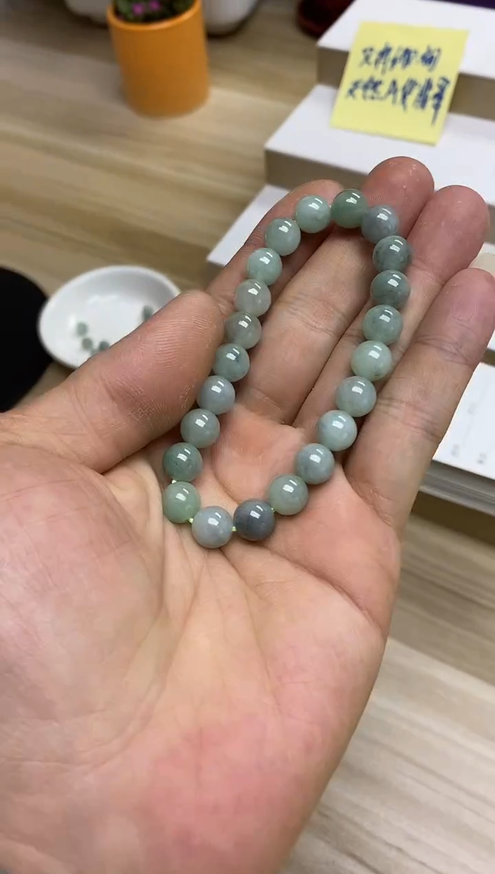 颈饰未镶嵌翡翠柠***工43天然缅甸翡翠A货