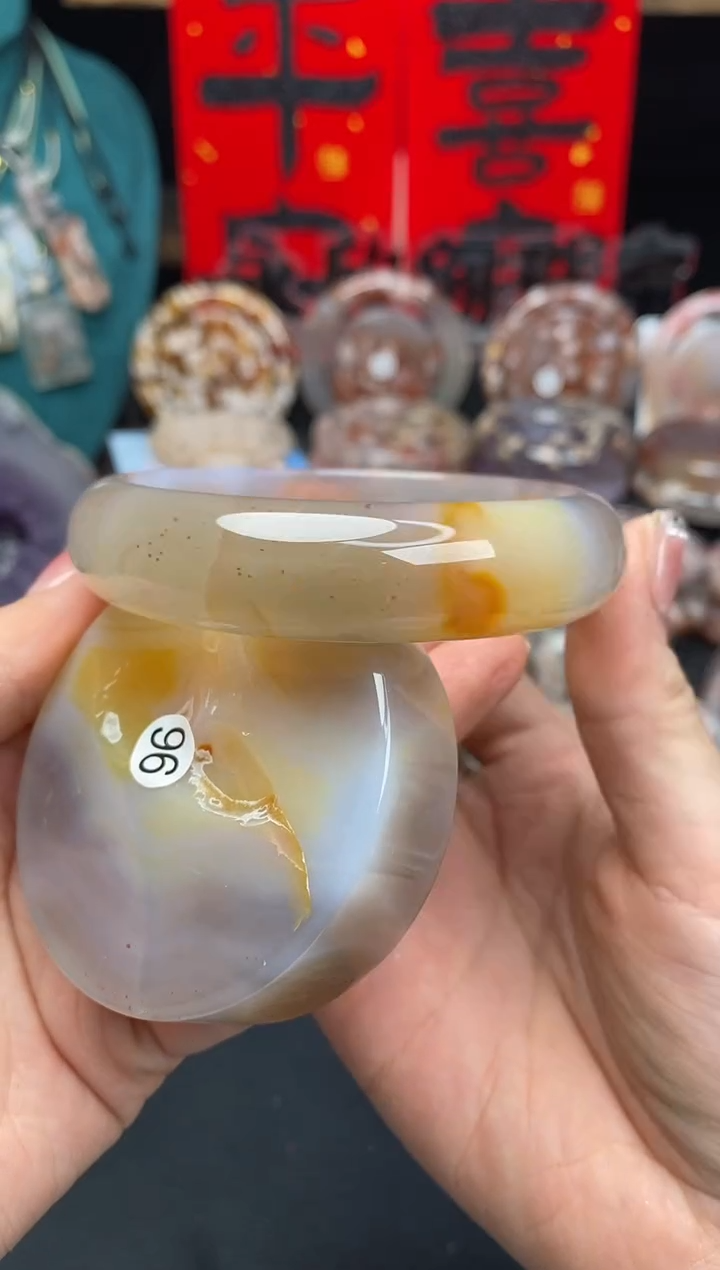 【闪购商品】石英质玉手镯（圆镯）未镶嵌62.9