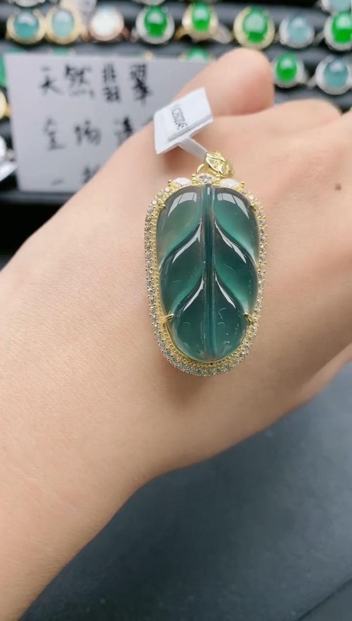 【闪购商品】翡翠戒指银S925镶嵌11111111