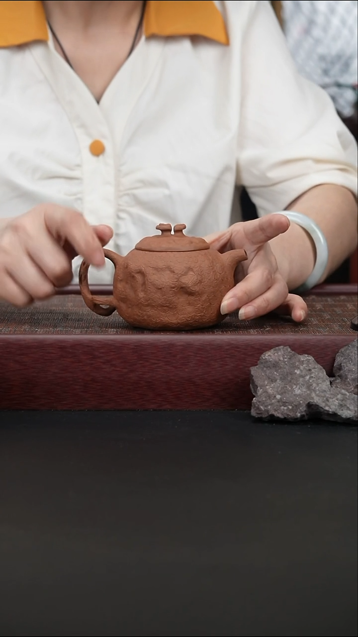 茶壶紫砂老段泥  供春