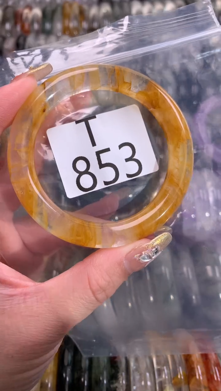 【闪购商品】水晶水晶手镯未镶嵌853-53