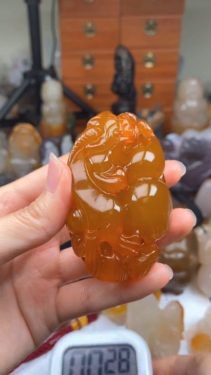 【闪购商品】玛瑙/玉髓颈饰未镶嵌AA