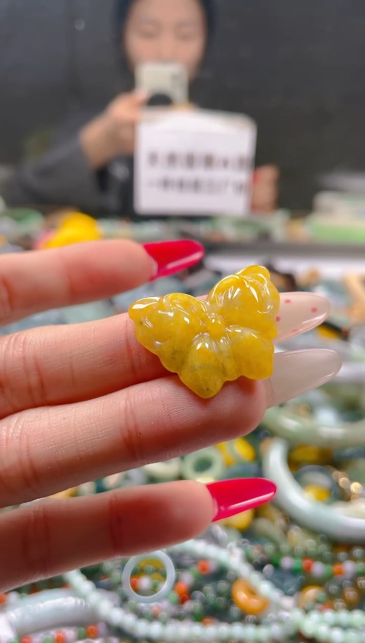 【闪购商品】翡翠颈饰未镶嵌/N/翡翠A货一图一物
