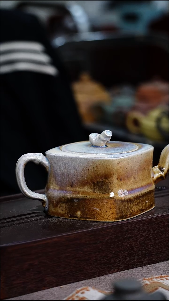 茶壶紫砂宜兴柴烧紫砂壶