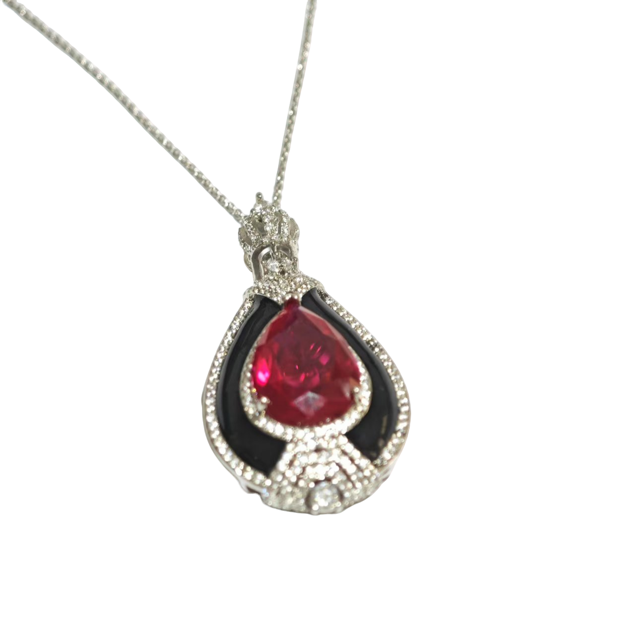 非金属珐琅吊坠  轻奢时尚气质百搭精致精美吊坠zxd11579