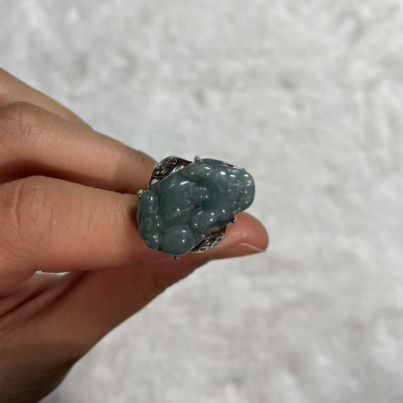 合金琉璃戒指 【甄选正品】貔貅戒指