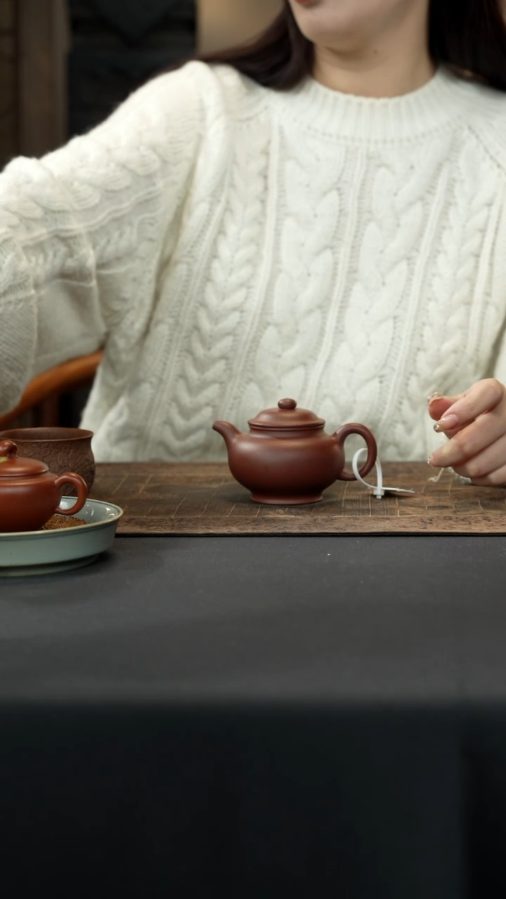 【闪购商品】紫砂茶壶紫泥掇只壶150cc