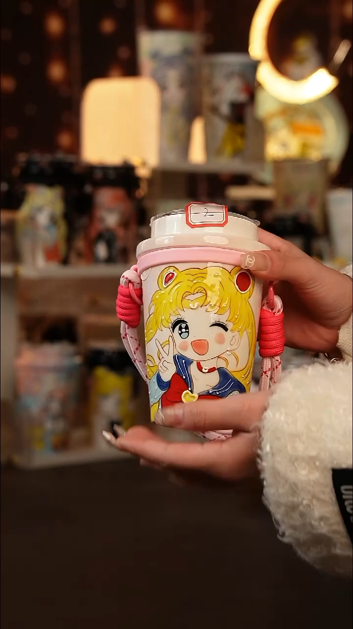 （玉泥）景德镇手工手绘文创陶瓷杯