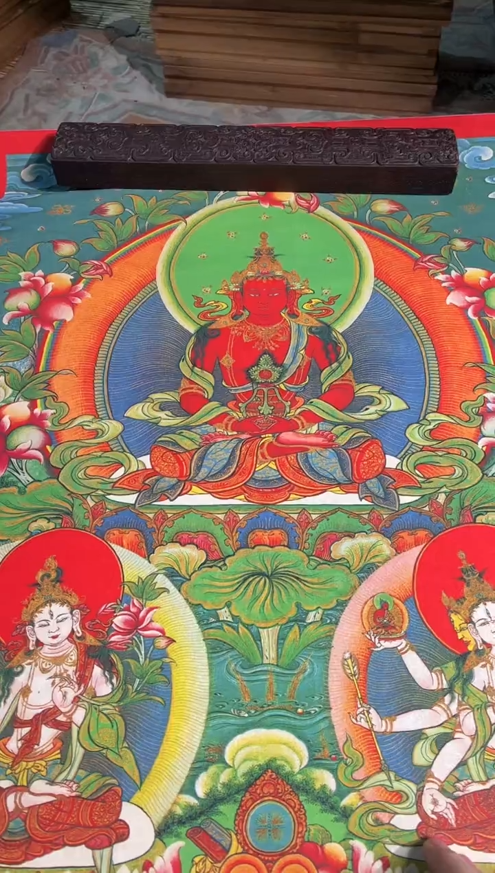 卷轴画天天的唐卡tk160