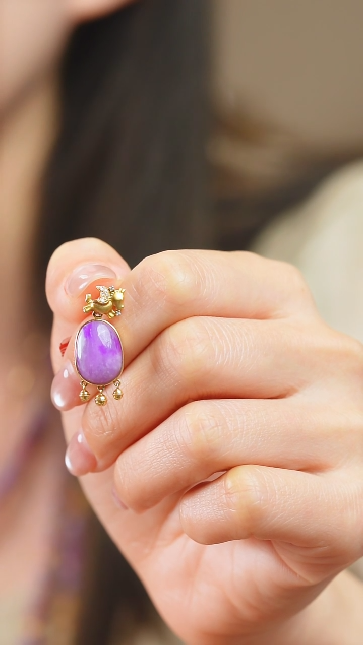 苏纪石（舒俱来）未镶嵌吊坠(不含链)42