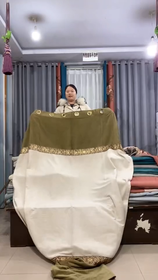 布成品窗帘      38-31