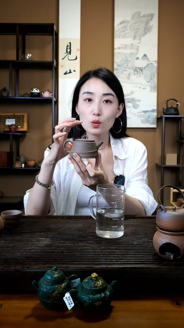 【静悟斋品牌专属】黄泥段 风竹石瓢壶