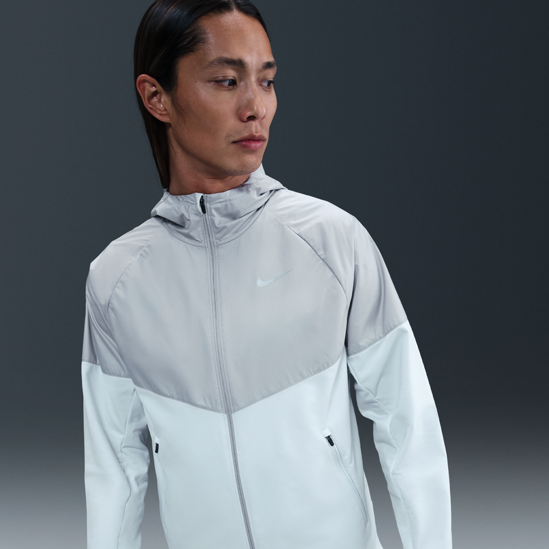 耐克男子轻薄训练跑步夹克冬季新款加绒拼接Nike Miler HV2670